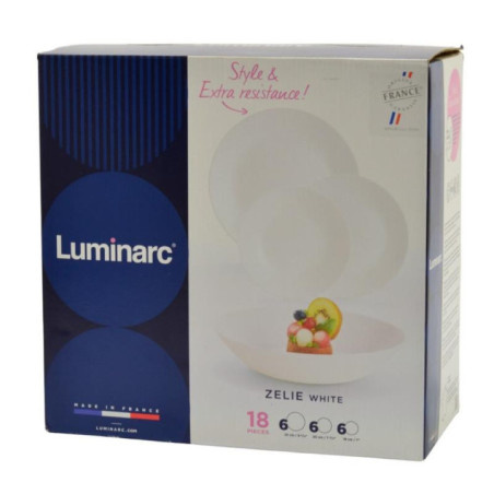 Serwis obiadowy Luminarc Zelie 18 elementów